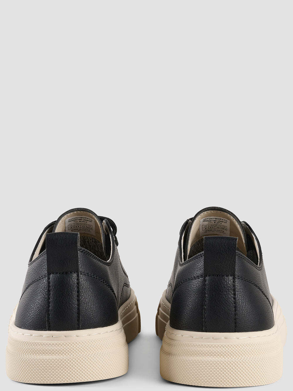 Sneakers Uomo Ray In Similpelle Nero