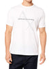 uomo armani exchange t shirt uomo 8nzt76 bianco 8nzt76 7880742