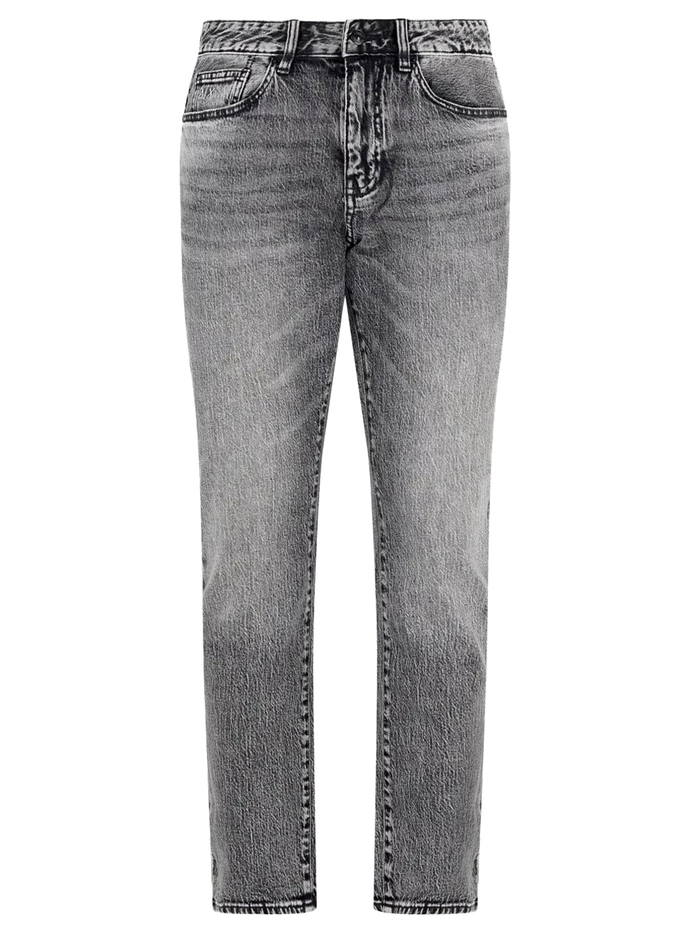 Jeans Slim Uomo Grigio