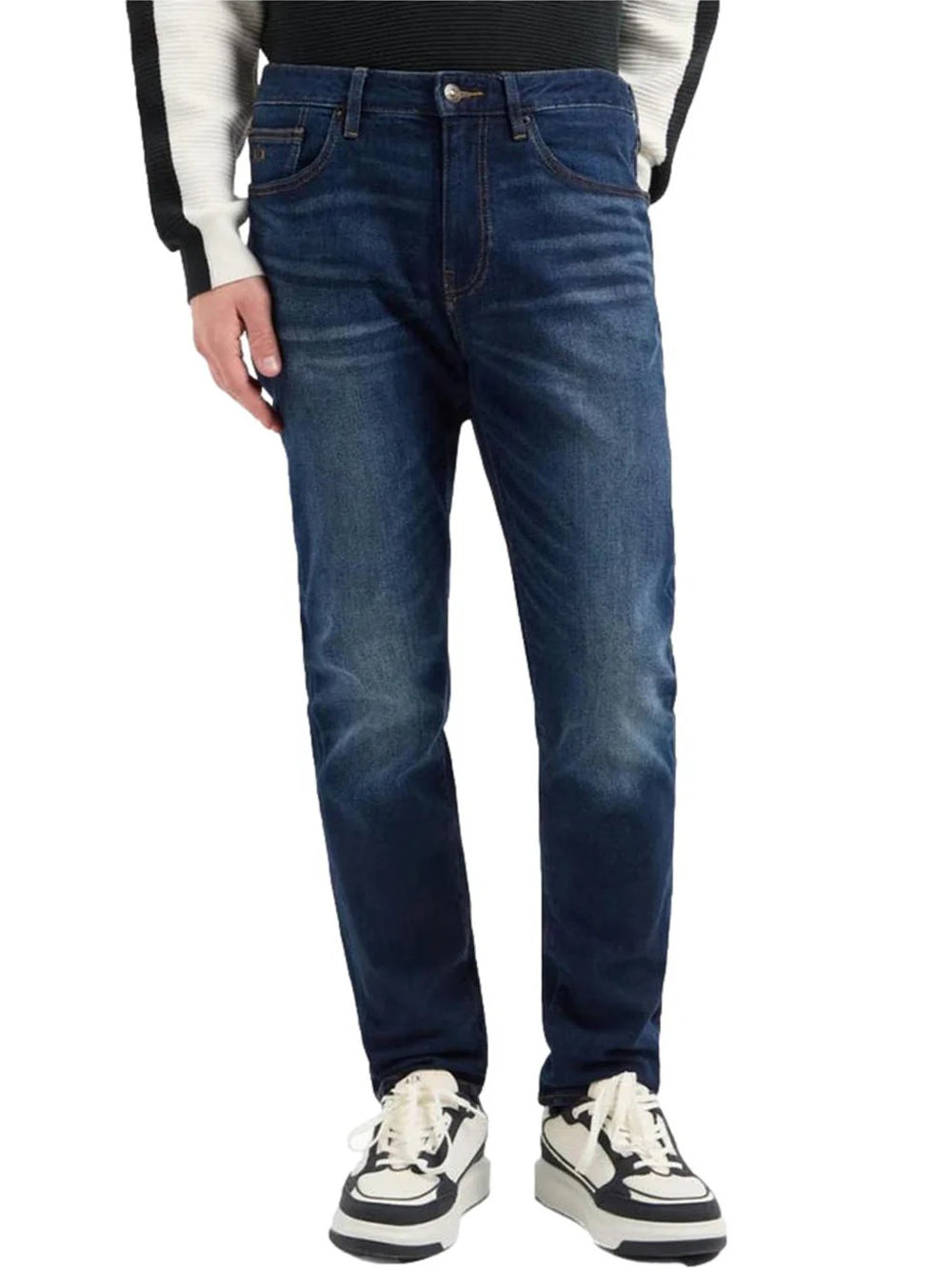 Jeans Slim Uomo Blu