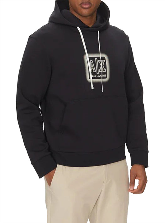 Felpa Cappuccio Uomo Blu