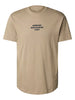 armani exchange t shirt uomo beige 3075609