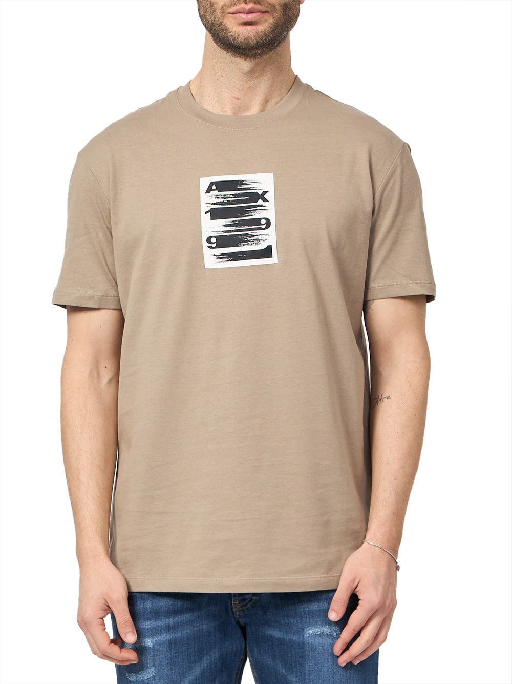 T-shirt Uomo Beige