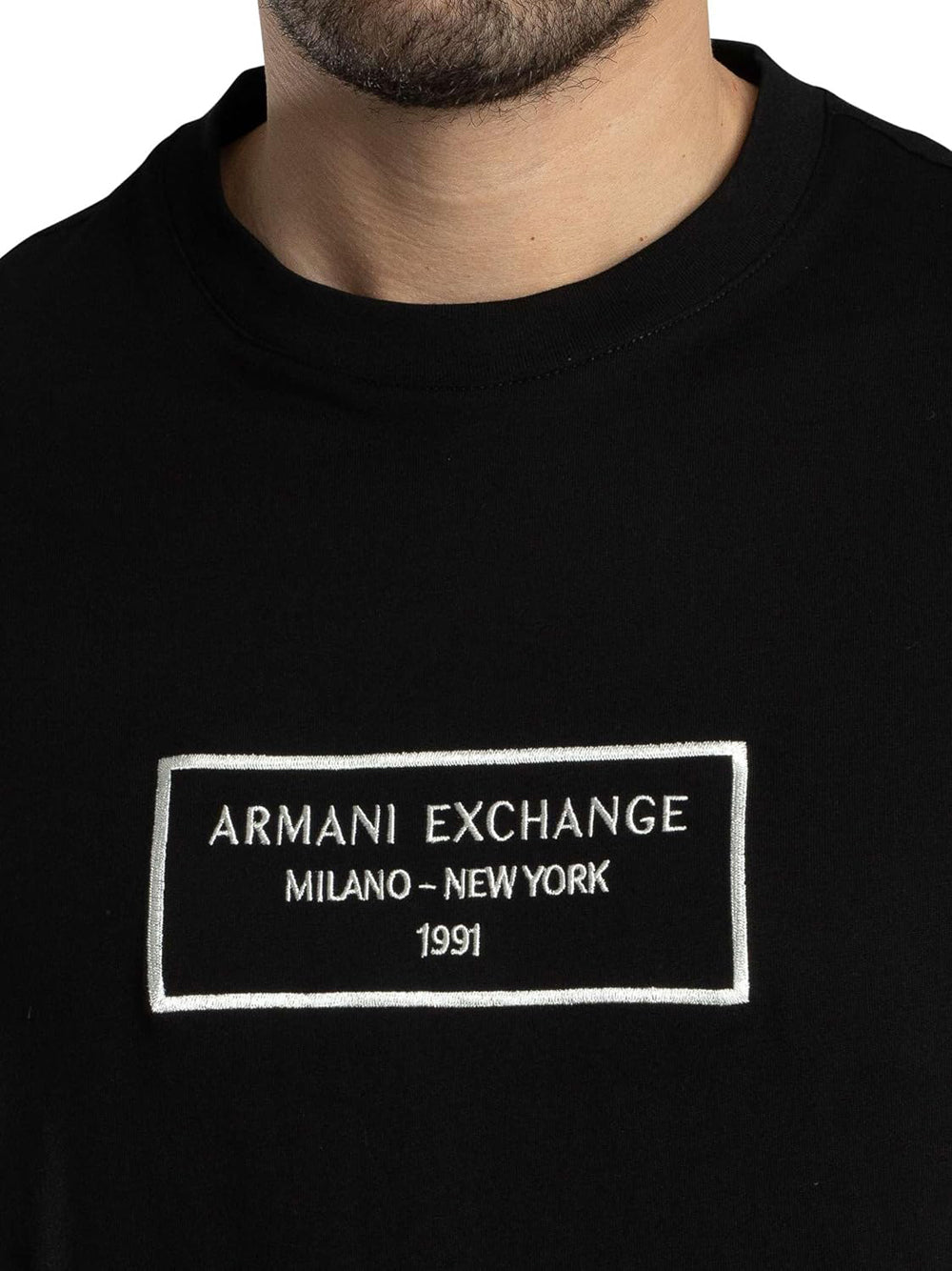 Armani Exchange T-shirt Uomo XM000552 Nero