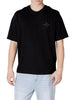 armani exchange t shirt uomo xm000763 nero 270036