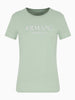 donna armani exchange t shirt donna xw000387 verde xw000387 1705631