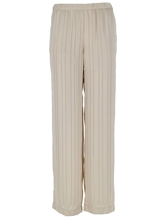 Pantalone Casual Donna Beige