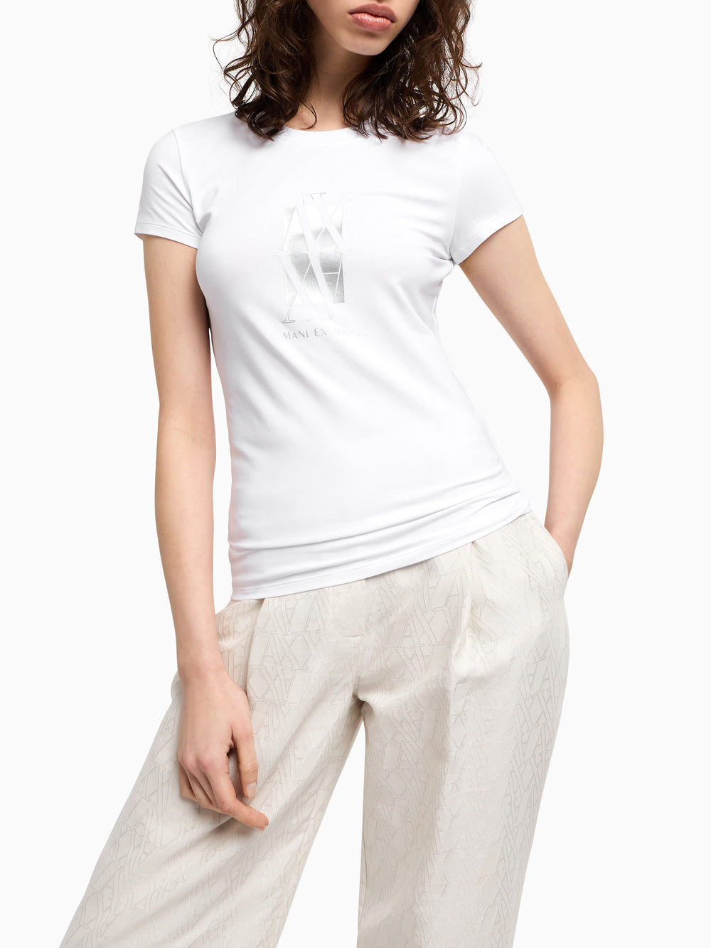 T-shirt Donna XW000511 Bianco