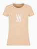 donna armani exchange t shirt donna xw000511 beige xw000511 9386190