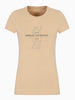 donna armani exchange t shirt donna xw000512 beige xw000512 19046