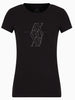 donna armani exchange t shirt donna xw000512 nero xw000512 7652494