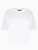 donna armani exchange t shirt donna xw000516 bianco xw000516 7794198