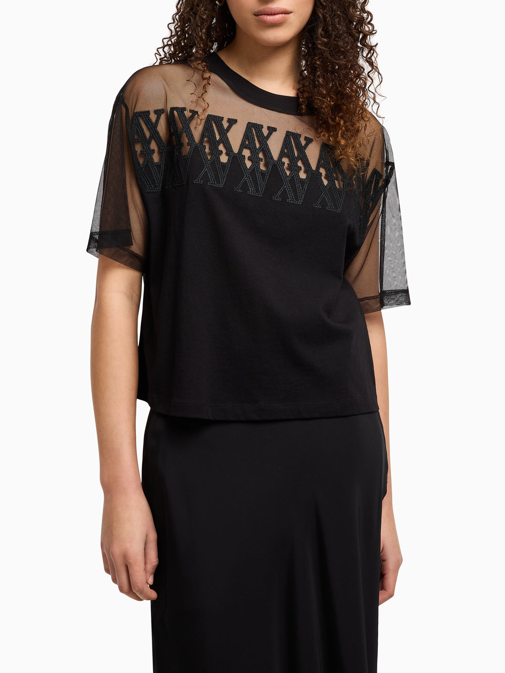 T-shirt Donna XW000516 Nero