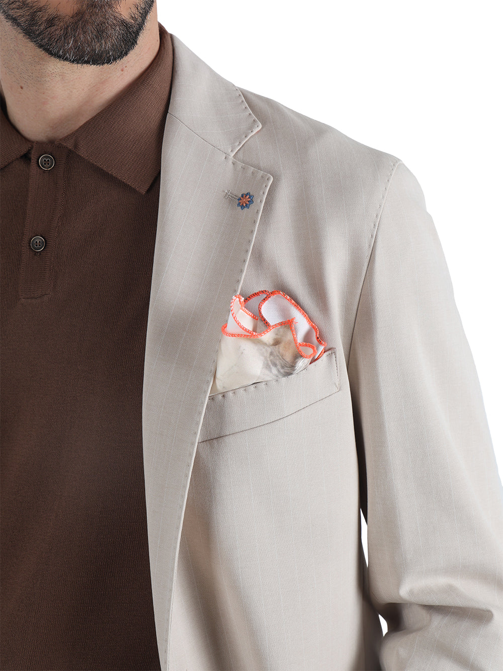 Abito Casual Uomo Beige