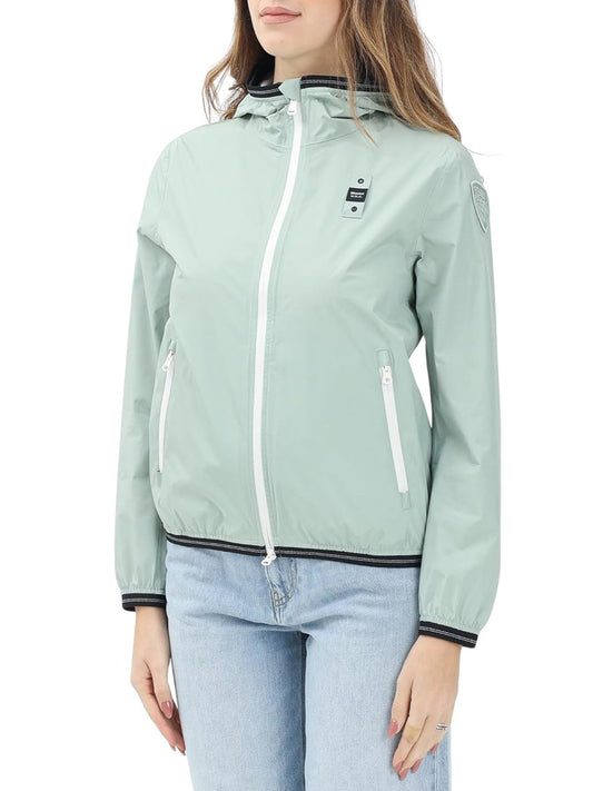 Blauer Giubbino Donna Nay Verde