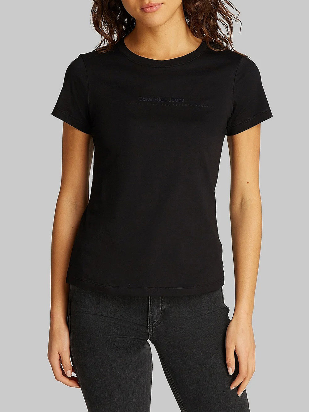 T-shirt Donna Institutional Nero