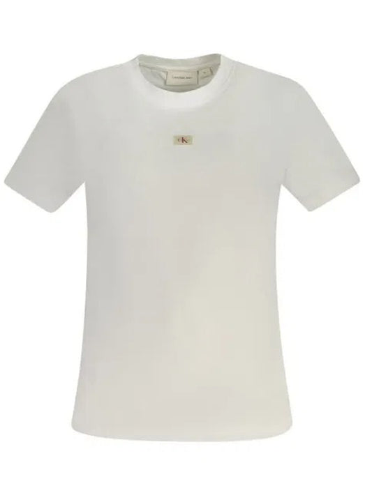 T-shirt Donna J20J225084 Bianco