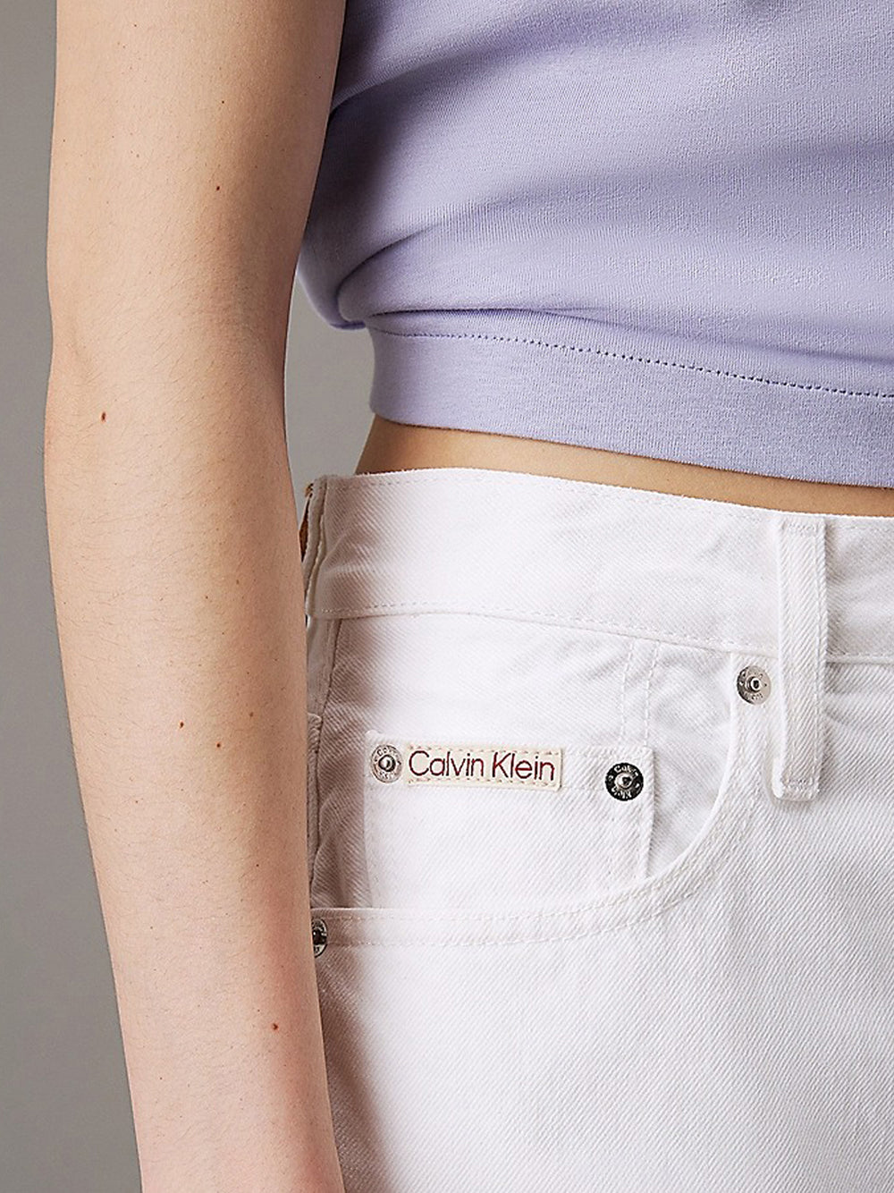 Calvin Klein Shorts Donna J20J225201 Bianco