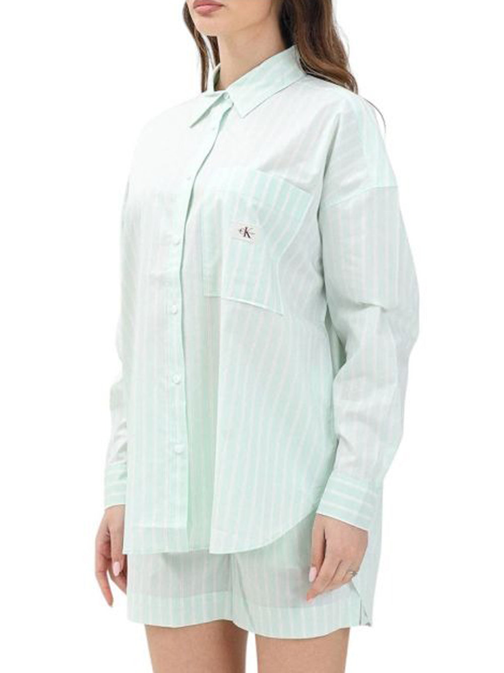 Camicia Casual Donna Blu