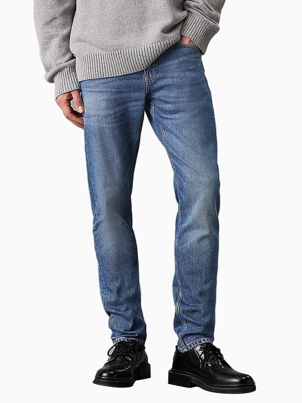 Jeans Uomo Slim Blu