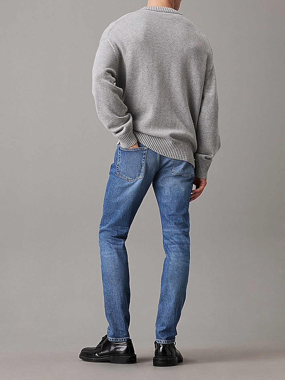 Jeans Uomo Slim Blu