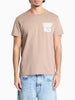 uomo calvin klein t shirt uomo j30j327092 beige j30j327092 5662662