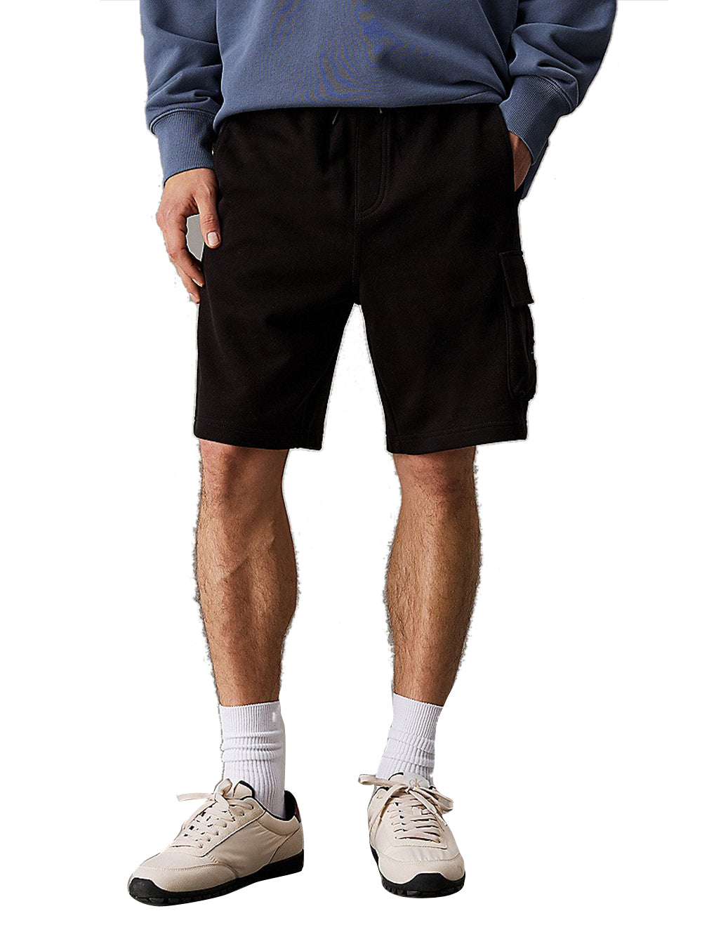 Calvin Klein Bermuda Cargo Uomo J30J327284 Nero