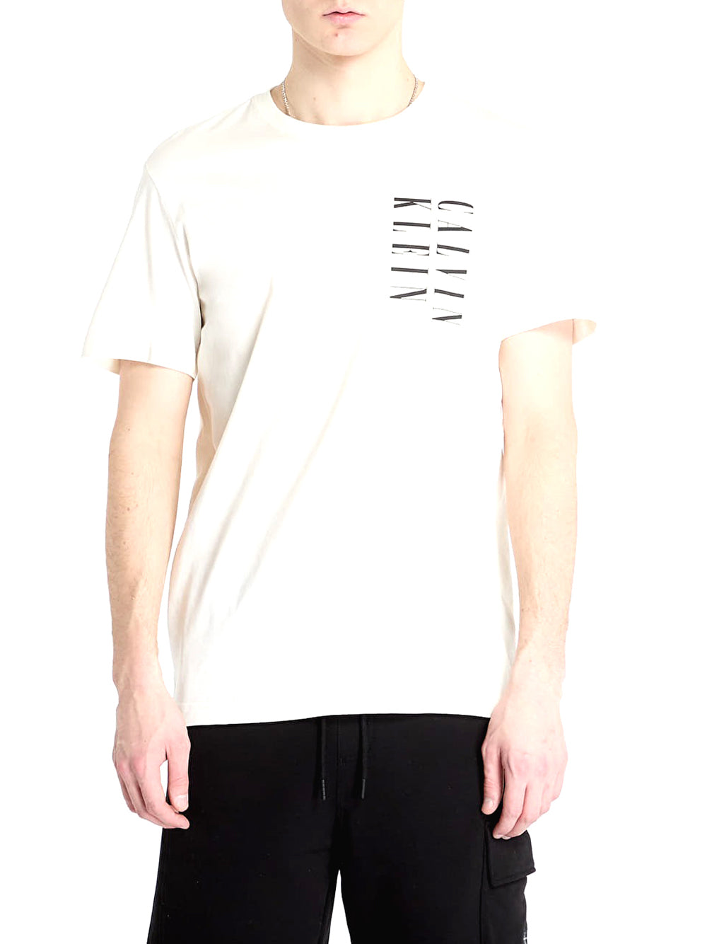 Calvin Klein T-shirt Uomo J30J327474 Bianco
