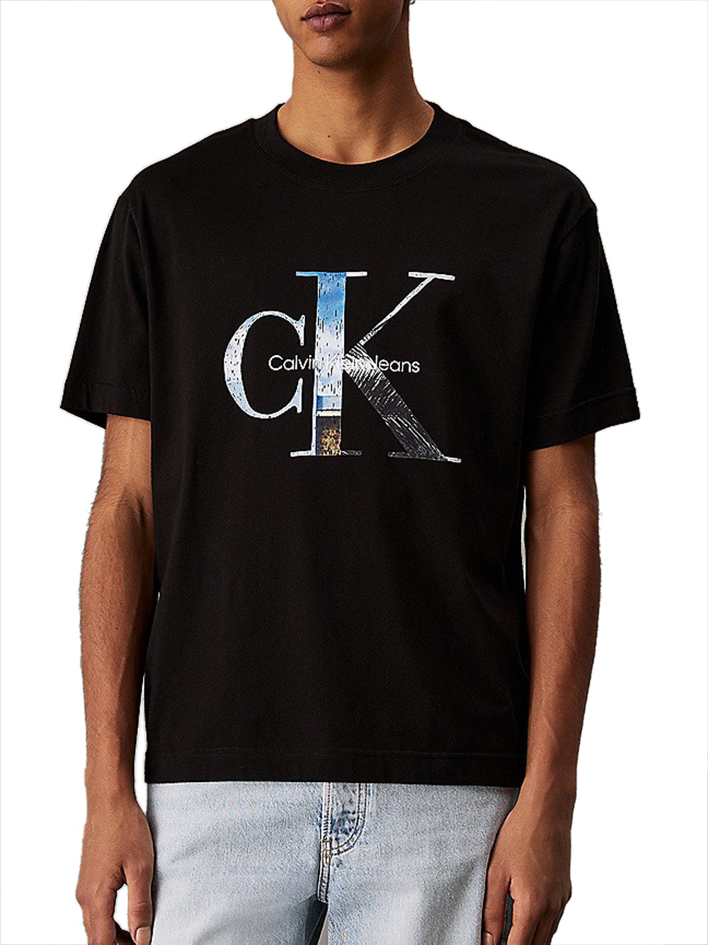 Calvin Klein T-shirt Uomo J30J327483 Nero