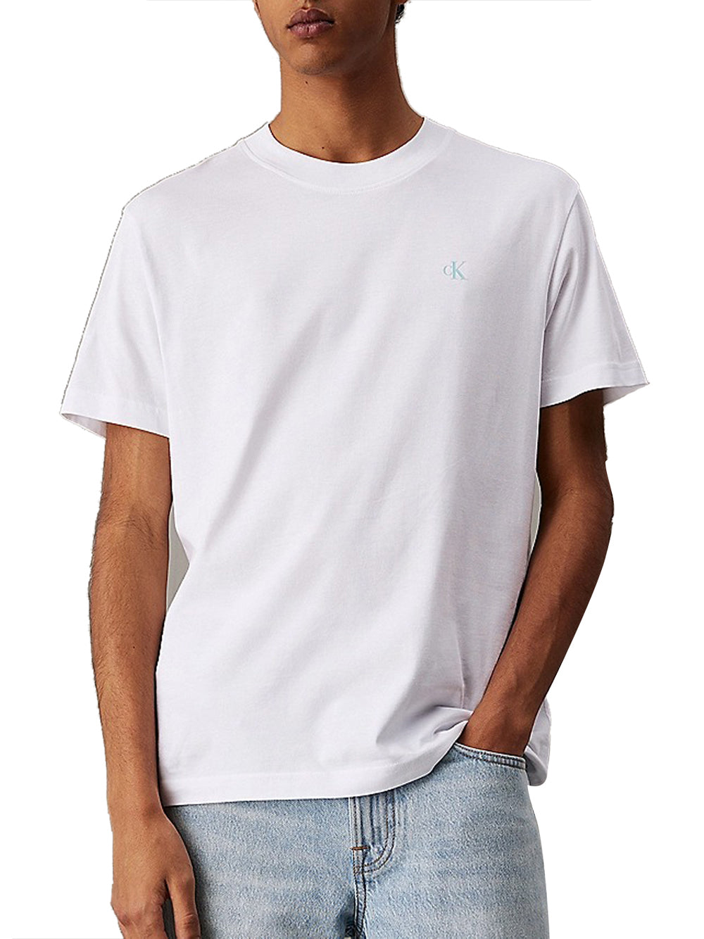 Calvin Klein T-shirt Uomo J30J327523 Bianco