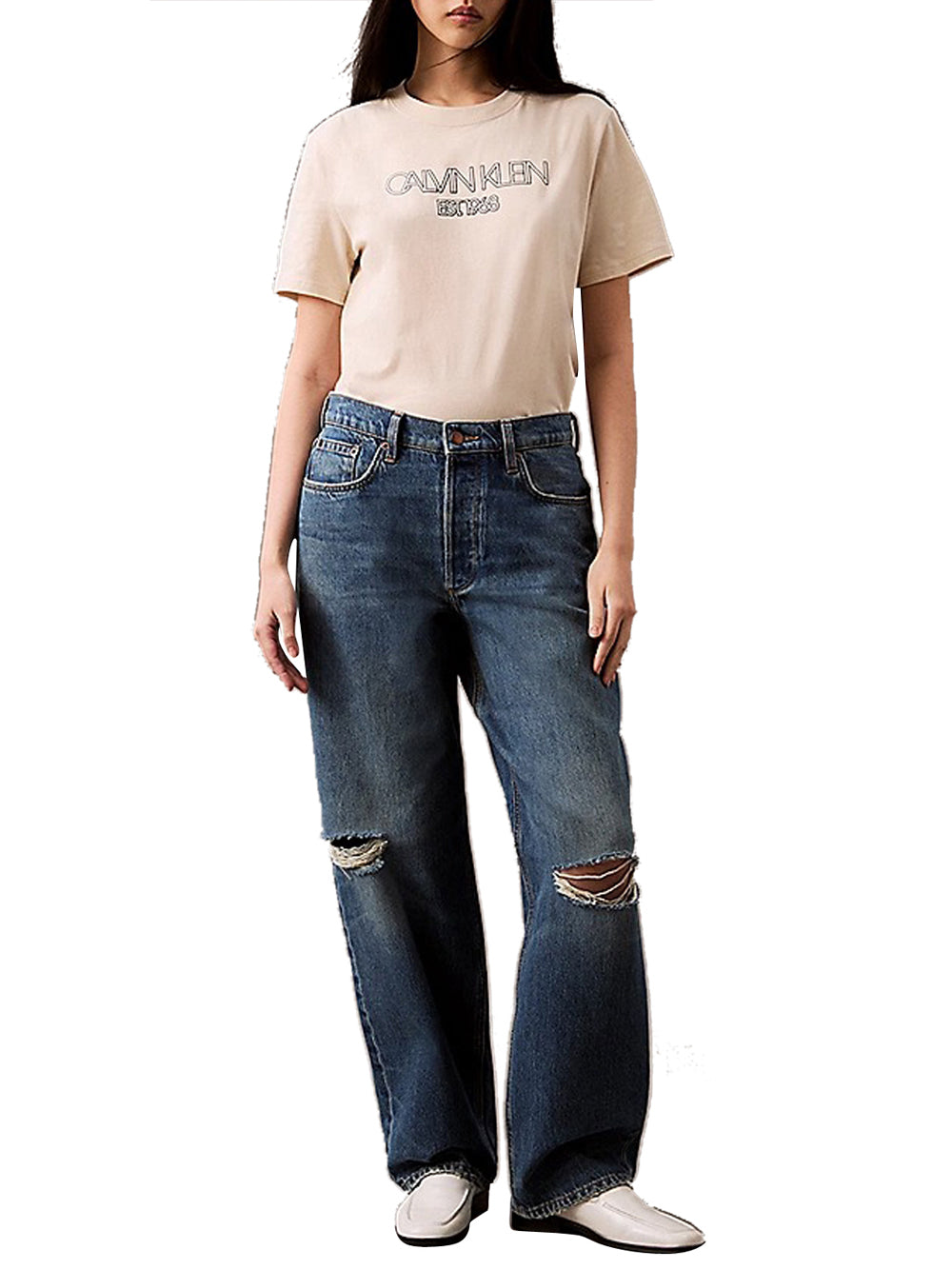 Calvin Klein Jeans Regular Donna LV047B925G Blu