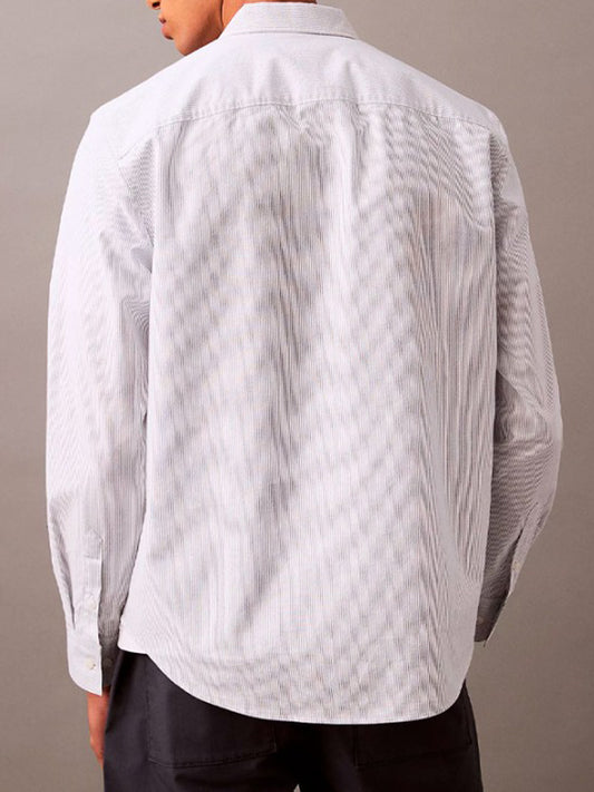 Camicia Casual Uomo Grigio