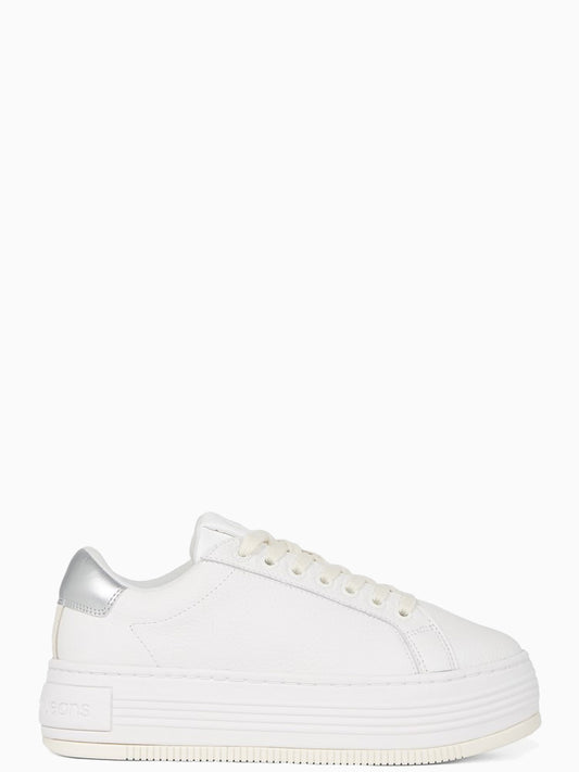 Sneakers Donna Bold Bianco / Crema / Argento