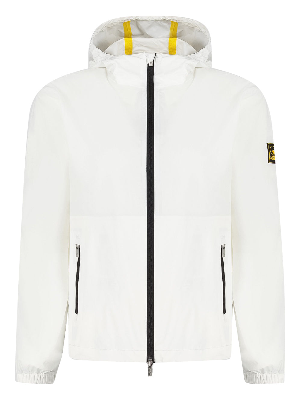 Giacca Leggera Unisex Hooded Windbreaker Bianco
