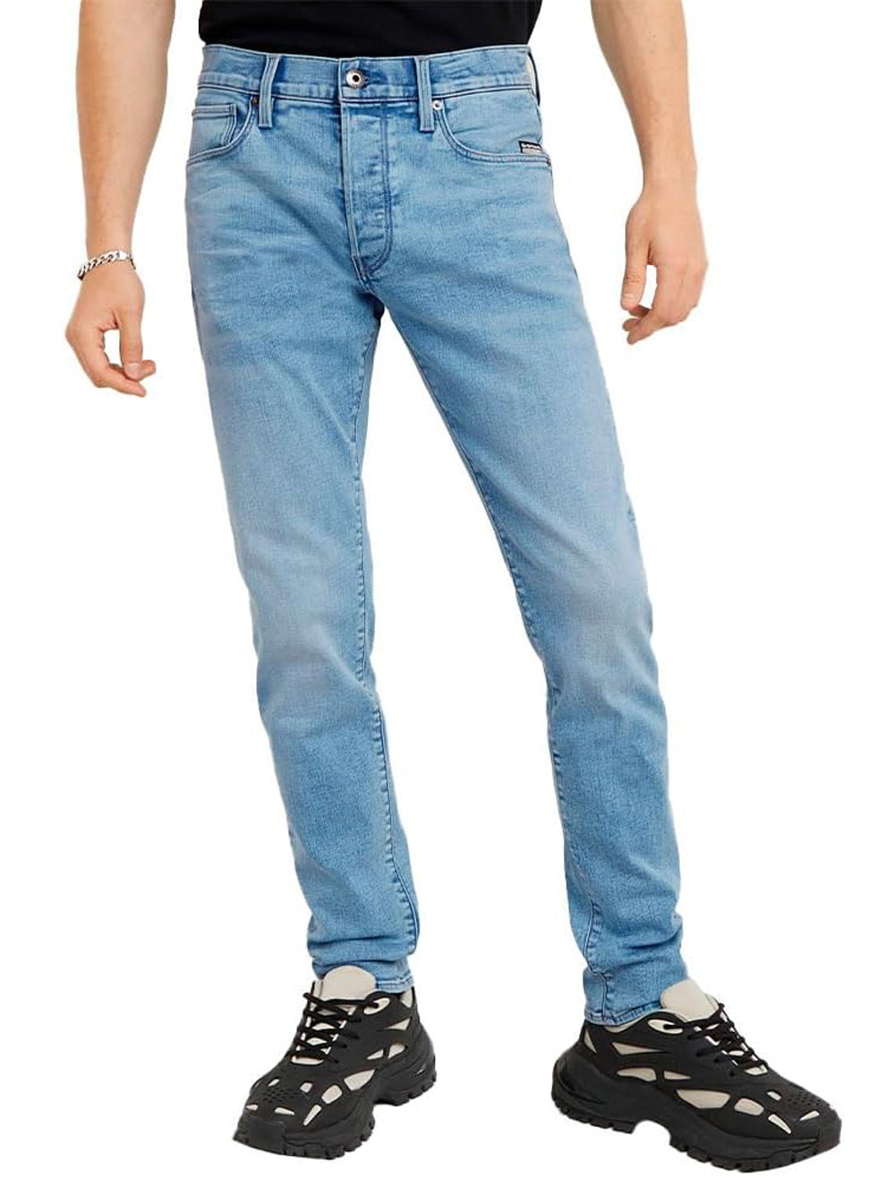 G-Star Jeans Uomo 3301 Slim Blu