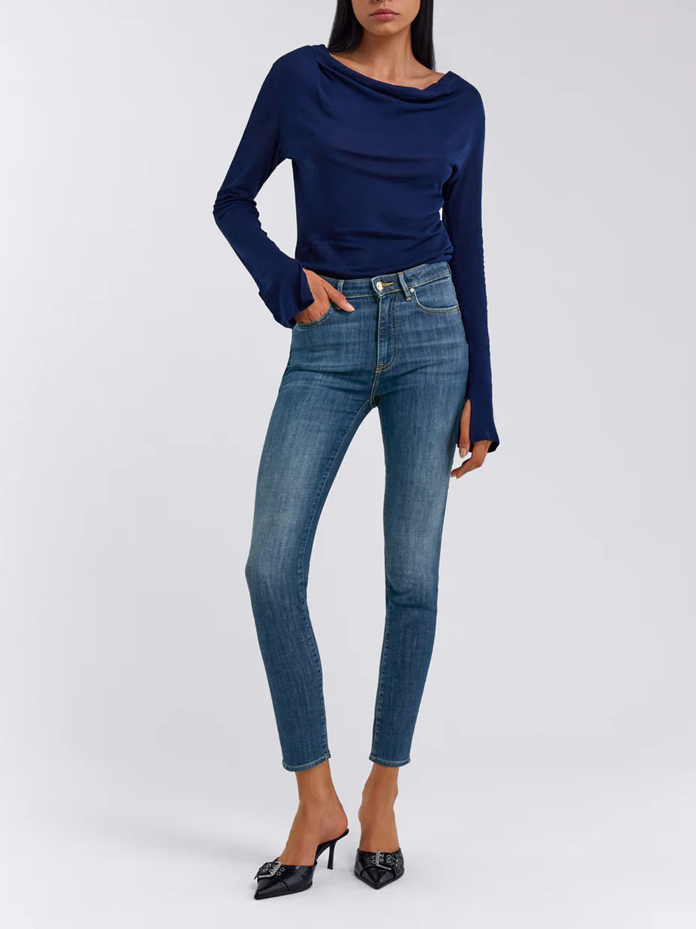 Gas Jeans Donna 35599228022019 Blu