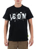 icon t shirt uomo nero 3090322