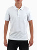 k way polo uomo vinnie pique bianco 9000140