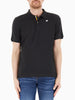 k way polo uomo vinnie pique nero 4998169