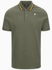 k way polo uomo jud pique verde 1487349