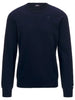 k way pullover uomo sebastien cotton ps blu 6715054