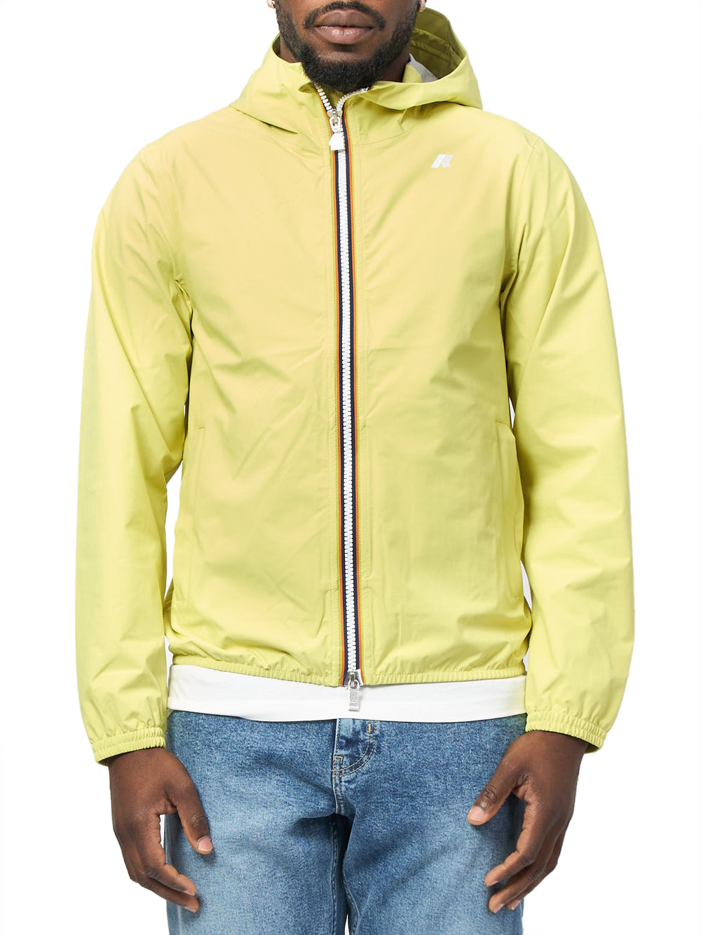 K-way Giacca Leggera Uomo Jack Stretch Dot Giallo