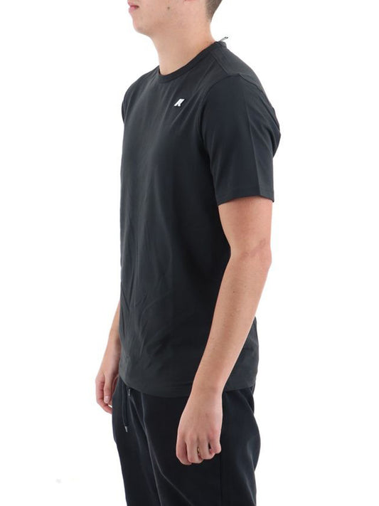 K-way T-shirt Uomo K71349W Nero