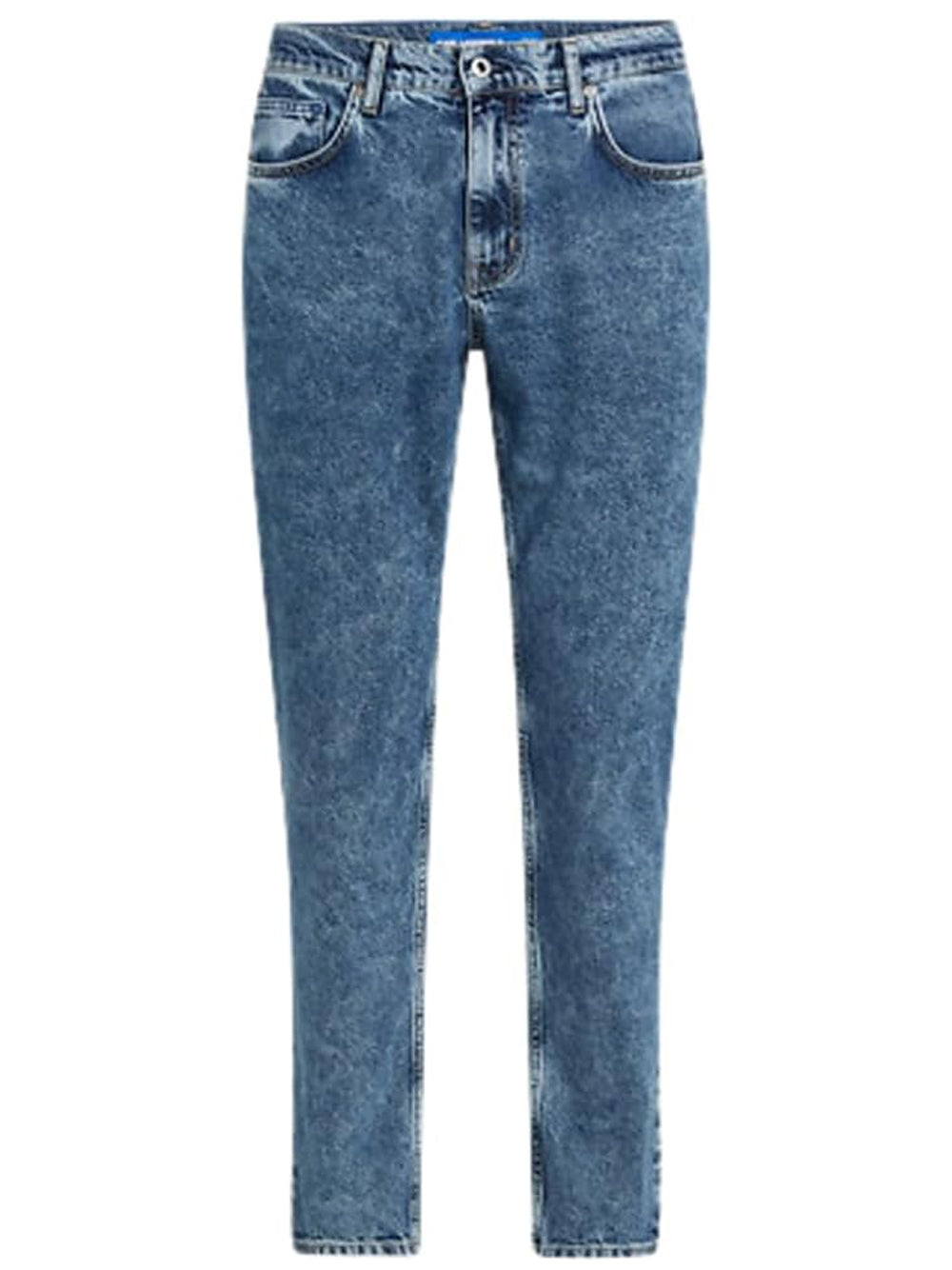 Karl Lagerfeld Jeans Uomo Klj Tapered Blu