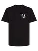 karl lagerfeld t shirt uomo reg monogram nero 8583372