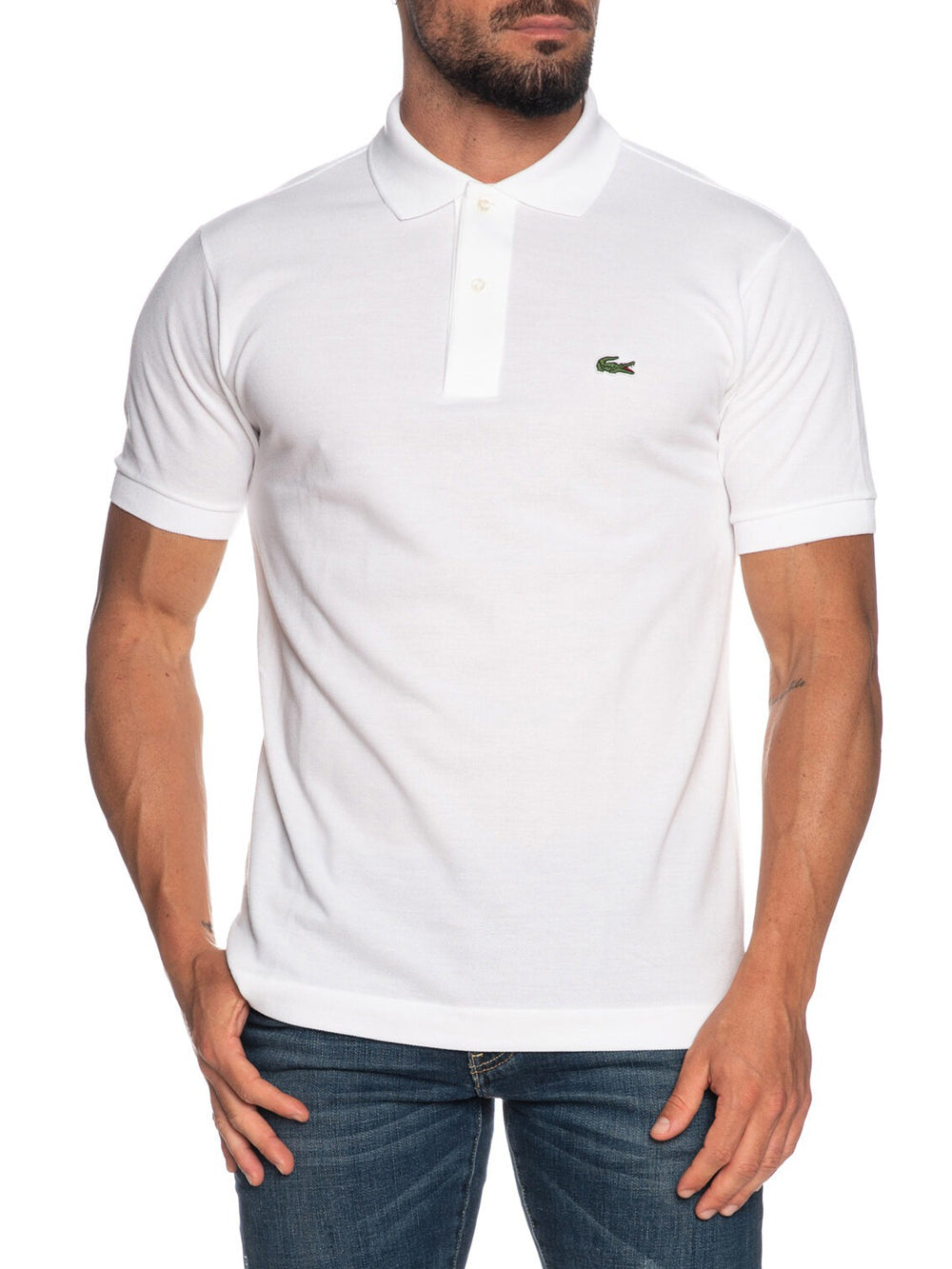 Lacoste Polo Uomo L1212 Bianco