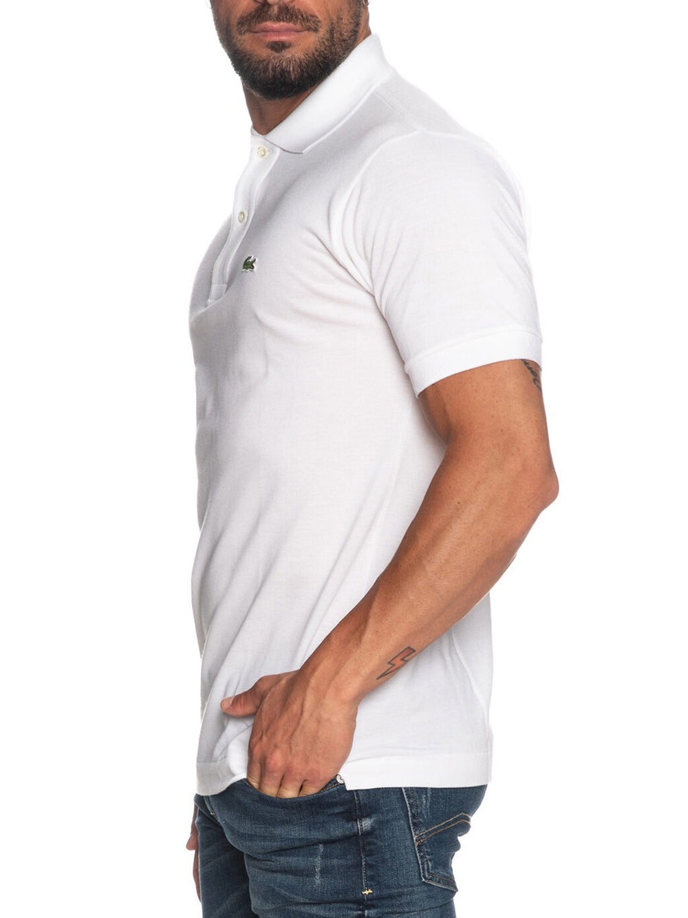 Lacoste Polo Uomo L1212 Bianco