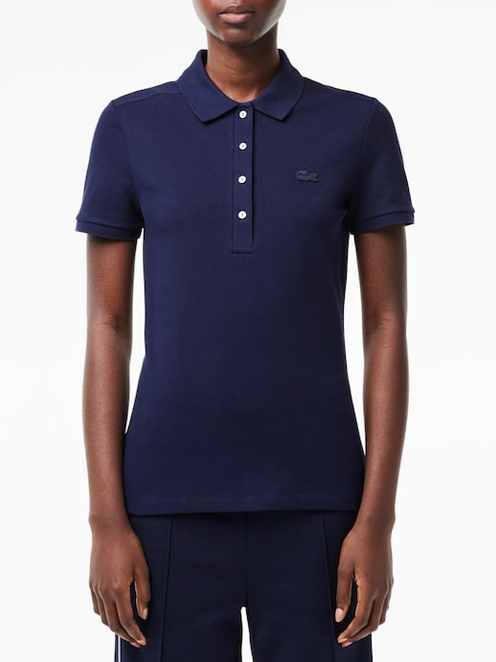 Lacoste Polo Donna PF5462 Blu