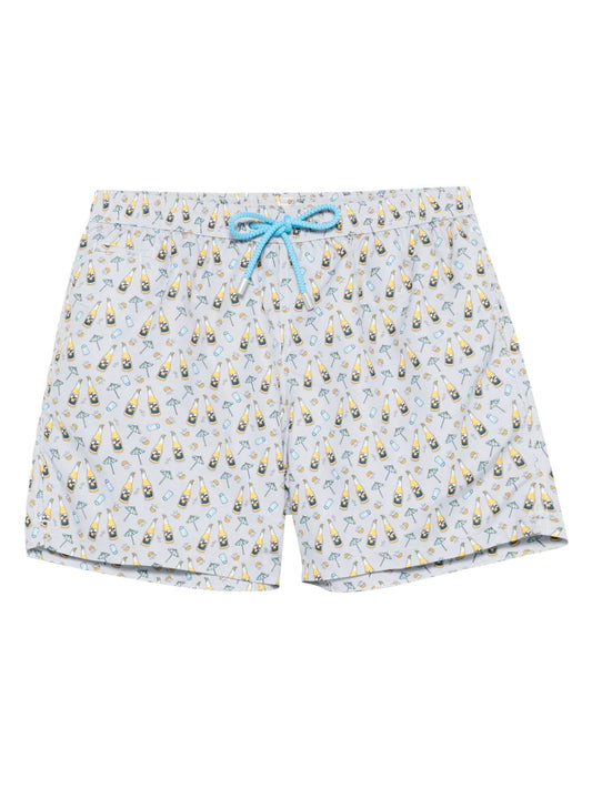 Shorts Mare Uomo Grigio