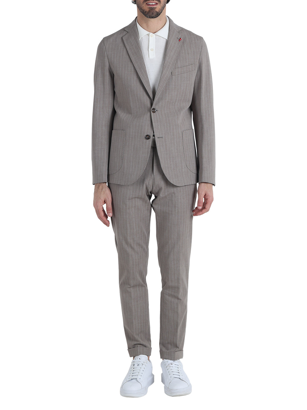 Abito Casual Uomo Beige